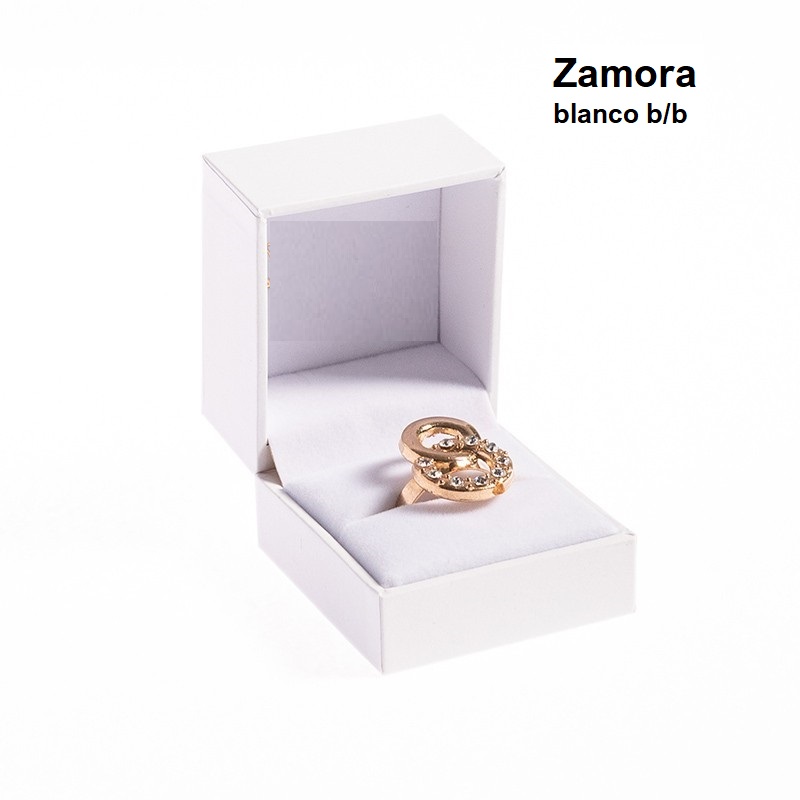 Zamora white case lip ring 47x52x40 mm.